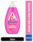 Johnson's Baby Shampoo with Argan Oil - Gentle, Sulfate-Free, 25.4 fl oz - Enhances Shine & Softness - view 2