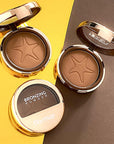 Flormar Compact Bronzer - Silky Texture, Multi-Purpose Makeup for Natural Bronze Glow Flormar Compact Bronzer - Natural Bronze Glow Makeup compact bronzer, silky texture makeup, multi-purpose makeup, contouring product, long-lasting bronzer, Flormar İpeksi Dokulu Kompakt Bronzlaştırıcı, makeup for natural look, bronze glow, contouring makeup, blush, cosmetic compact, portable makeup, sponge applicator