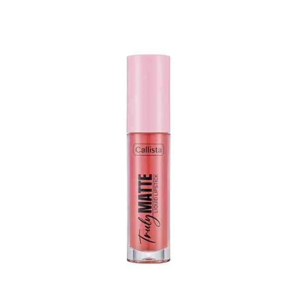 Callista Truly Matte Liquid Lipstick - Long-Lasting, Moisturizing Matte Finish Lip Color with Shea Butter Callista Matte Liquid Lipstick - Long-Lasting & Moisturizing matte liquid lipstick, long-lasting lip color, moisturizing lipstick, shea butter lip care, cosmetic lip product, lip care, beauty products, cosmetics, makeup, lipstick, matte finish, long-lasting makeup, lip moisturizer