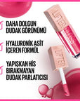Maybelline Lifter Gloss: Hydrating Hyaluronic Acid Lip Gloss - Non-Sticky, Lifting Effect, Taffy Shade - For Fuller, Smoother Lips Maybelline Lifter Gloss: Hydrate & Plump Lips - Non-Sticky lip gloss, Maybelline lip gloss, hyaluronic acid lip gloss, moisturizing lip gloss, non-sticky lip gloss, Taffy lip gloss, lifting lip gloss, lip plumper gloss, hydrating lip gloss, Maybelline Lifter Gloss, lip care, lip makeup, plumping gloss, lip shine, cosmetic, beauty, women's makeup, gifts for her, makeup for women,