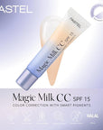 Pastel CC Cream SPF 15 - Skin Tone Evening, Moisturizing & Sun Protection Pastel CC Cream SPF 15 - Natural Finish & Sun Protection CC Cream, Skin tone evening, SPF 15, Hyaluronic acid, Natural finish, Moisturizing CC cream, Sun protection skincare, Skincare, Beauty, Makeup, Cosmetics, Daily skincare, Sun protection, Moisturizer, Natural look, Radiant skin, Healthy skin, Glowing complexion