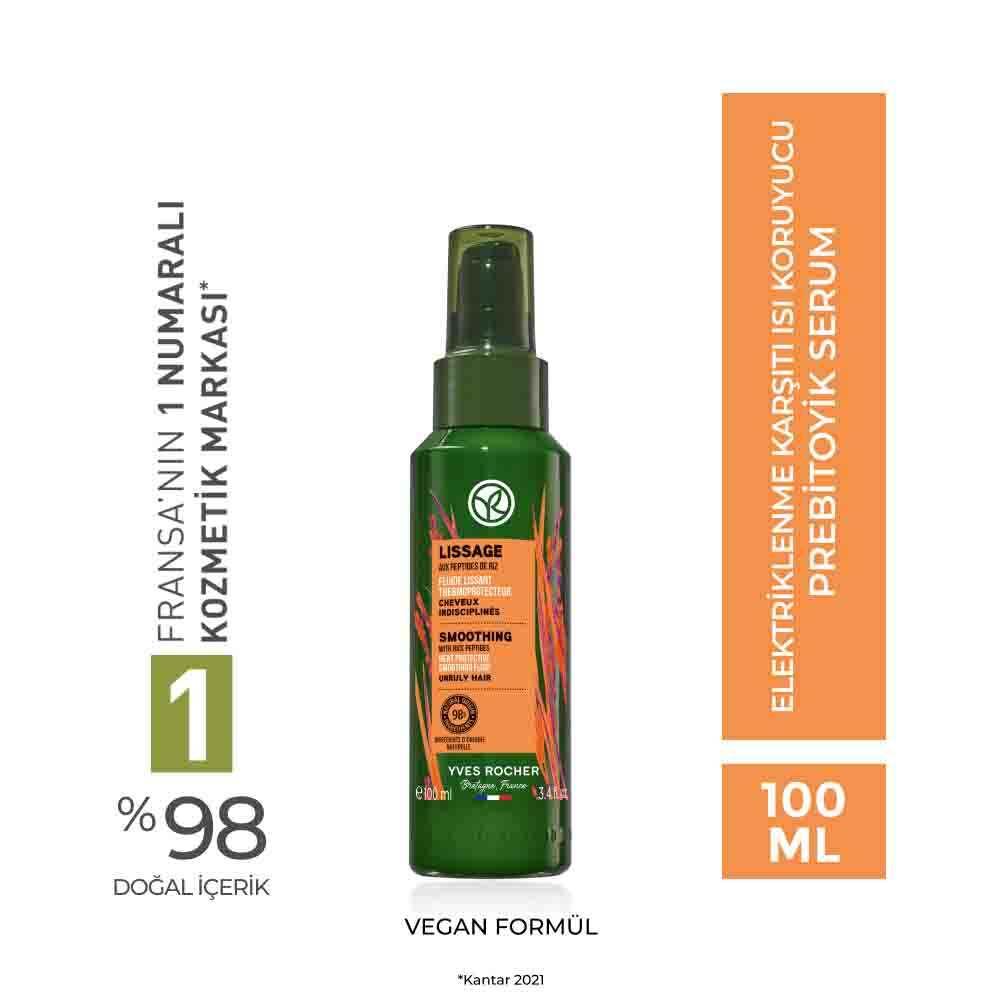 Lissage Hair Serum - Anti-Frizz, Heat Protectant for Frizzy Hair, Organic Agave & Rice Peptides, 48hr Smoothness Lissage Hair Serum - 48hr Frizz Control & Heat Protectant hair serum, anti-frizz serum, heat protectant, prebiotic hair care, organic hair serum, frizzy hair solution, hair care for unruly hair, heat styling protection, smooth hair, manageable hair, Organic Agave hair care, Rice Peptides hair benefits, 48hr frizz control, non-rinse hair serum, hair nourishment, hair health, styling protection