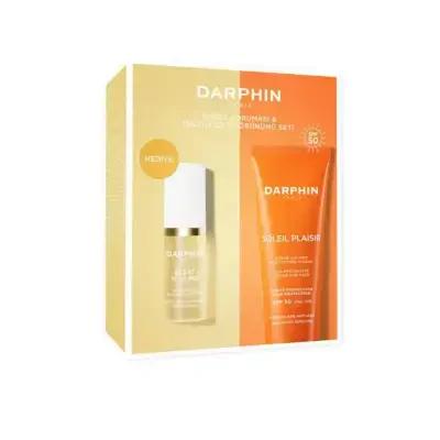 Darphin Soleil Plaisir Sunscreen SPF & Eclat Sublime Serum Set: UVA/UVB Protection, Hydrating, Radiant Skin - Anti-Aging Darphin Sunscreen & Serum Set: SPF Protection, Radiant Skin sunscreen, sunscreen SPF, skin brightening serum, hyaluronic acid serum, sun protection skincare, UVA UVB protection, Darphin Soleil Plaisir, Eclat Sublime Micro Serum, anti-aging serum, moisturizing sunscreen, sun protection, skincare, radiant skin, anti-aging, moisturizing, hydrating, hyaluronic acid, antioxidants, daily skinca
