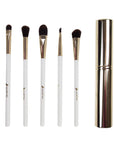 Nascita Pro 5-Piece Makeup Brush Set - Soft, High-Quality Brushes for Travel and Professional Use - Makeup Brush
