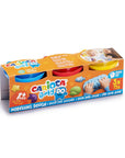 Carioca Modeling Dough for Kids - 3 Colors x 75g, Non-Toxic, Air-Dry, Creative Play Material for Children Aged 1+ - view 2