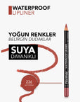 Flormar Mat Dudak Kalemi - Suya Dayanıklı, Yüksek Pigmentli Lip Liner - view 3