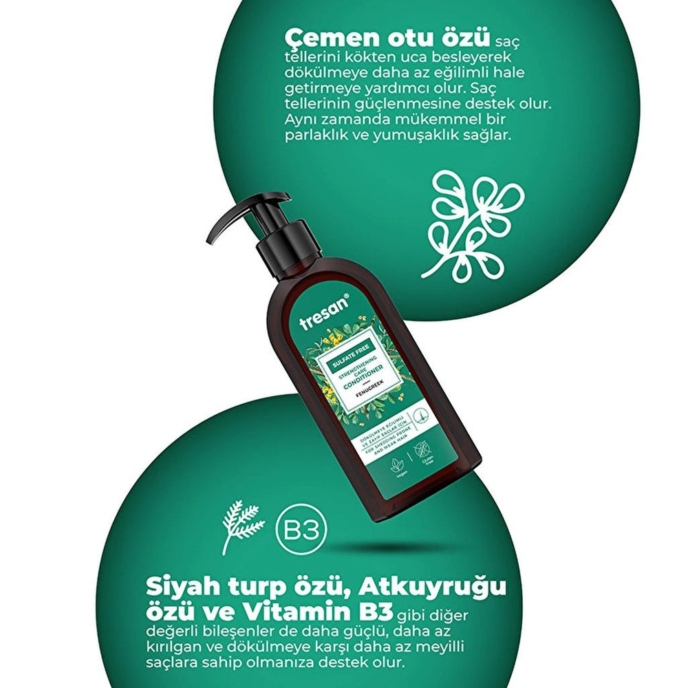 Tresan Fenugreek Strengthening Sulfate-Free Conditioner 300 ml
