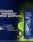 Clear Men Erling Haaland Lemon Shampoo: 48-Hour Dandruff Protection for Oily Scalp - Scalp Recharge & Refreshing Sensation Clear Men Erling Haaland Shampoo: Dandruff Protection & Oily Scalp Clear Men shampoo, anti-dandruff shampoo, men's shampoo, scalp recharge shampoo, lemon shampoo, Erling Haaland shampoo, shampoo for oily scalp, 48 hour dandruff protection, hair care, men's grooming, scalp health, dandruff control, refreshing shampoo, invigorating shampoo, hair cleanser, lemon extract, menthol, piroctone