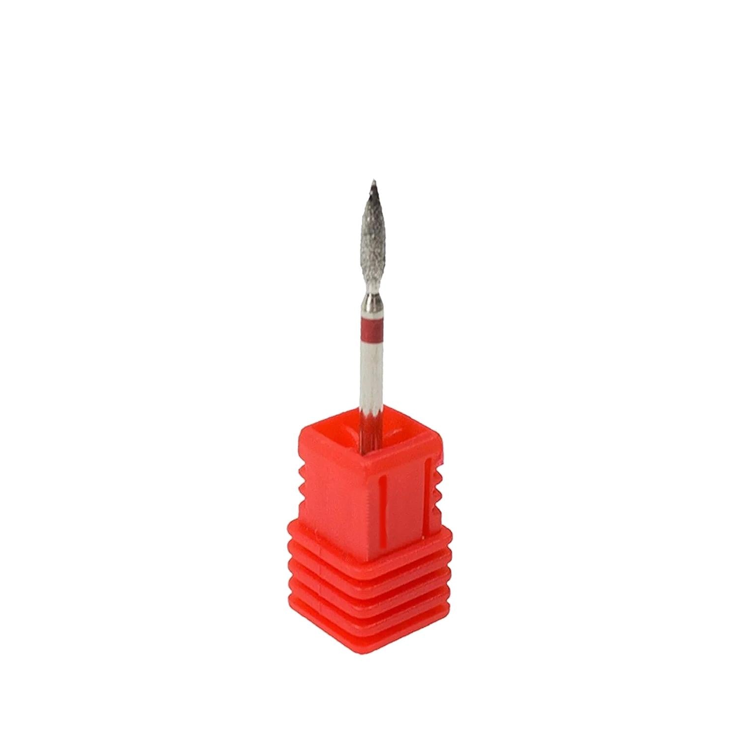 Trina Diamond Nail Drill Bit - Elmas Freze Ucu Protez Tırnak Törpüsü Ateş No:4 for Professional Nail Care Trina Diamond Nail Drill Bit for Nail Care nail drill bit, diamond nail drill, artificial nail shaping, nail care tool, beauty professional supplies, Trina, nail technician tools, beauty supplies, nail care products, diamond coated nail drill bit