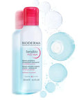Bioderma Sensibio H2O - Gentle Micellar Eye Makeup Remover for Sensitive Eyes - Hypoallergenic & Fragrance-Free - Cleanses & Soothes (4.23 fl oz) Bioderma Eye Makeup Remover - Gentle, Hypoallergenic Cleanser eye makeup remover, sensitive eye makeup remover, micellar eye cleanser, hypoallergenic eye makeup remover, fragrance-free eye makeup remover, gentle eye makeup remover, bioderma eye makeup remover, eye cleanser for sensitive skin, alcohol free eye makeup remover, makeup remover, eye cleanser, sensitive