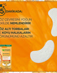 Garnier SkinActive Eye Mask: Reduce Under Eye Bags & Dark Circles with Hydrating Hyaluronic Acid & Brightening Orange Juice - Refresh & Revitalize Garnier Eye Mask: Reduce Dark Circles & Bags - Hydrate & Brighten eye mask, under eye bags treatment, dark circles treatment, hydrating eye mask, brightening eye mask, Garnier eye mask, hyaluronic acid eye mask, orange juice eye mask, eye mask for puffiness, Garnier, SkinActive, hyaluronic acid, orange juice, eye care, skincare, beauty, puffiness, dark circles, h