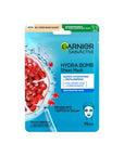 Garnier SkinActive Hydra Bomb Revitalizing Pomegranate Hydrating Facial Sheet Mask - Intense Skin Hydration & Revitalization for Dry Skin Garnier Hydra Bomb Mask: Hydrating Facial Sheet Mask for Dry Skin hydrating face mask, revitalizing sheet mask, pomegranate face mask, hyaluronic acid mask, dry skin face mask, garnier face mask, sheet mask, facial mask, skin hydration, skin revitalization, face mask, hydrating mask, pomegranate mask, hyaluronic acid, dry skin, garnier, sheet masks, facial treatment, skin