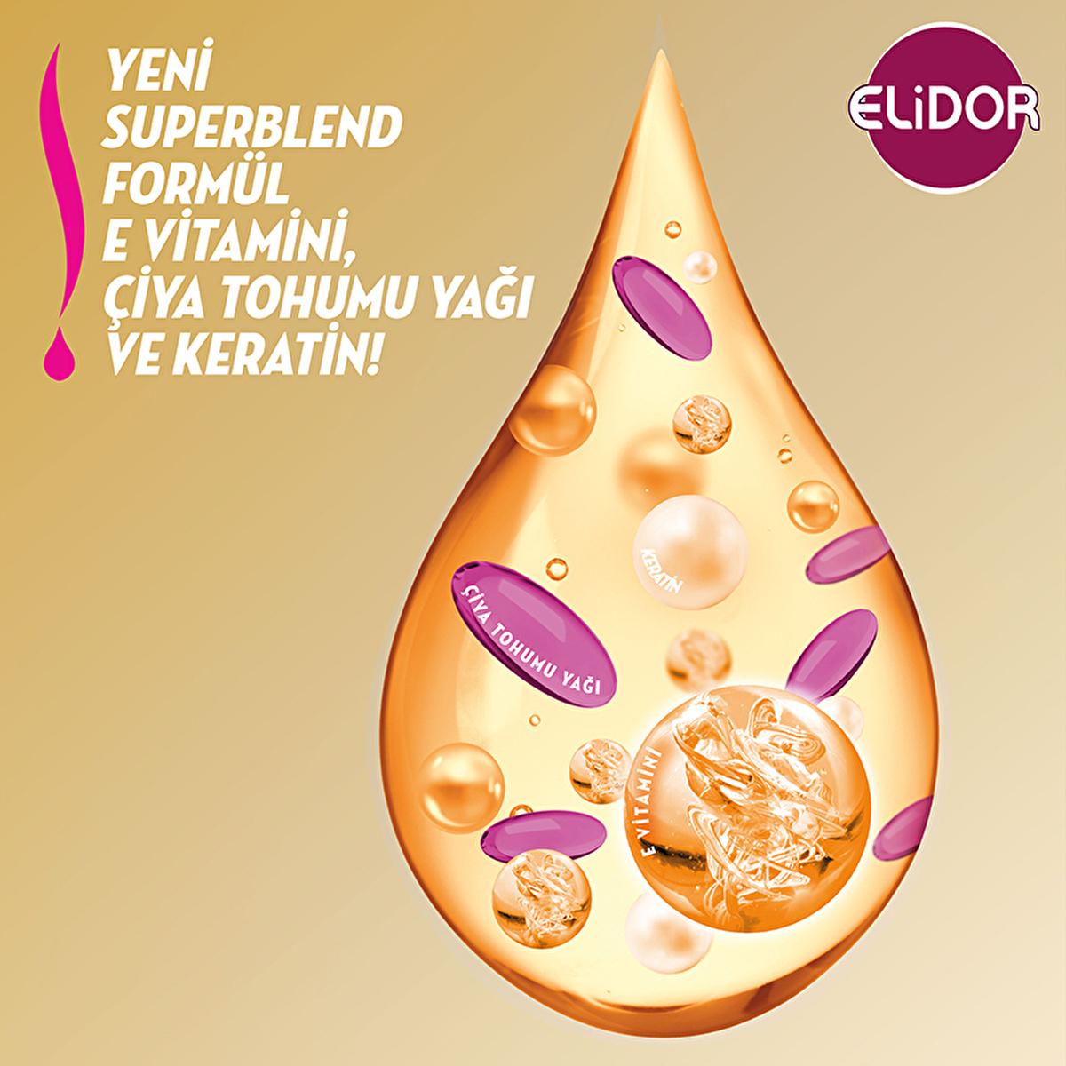 Elidor Hair Loss Conditioner: E Vitamin, Chia Seed Oil & Keratin - Hair Breakage Treatment, Strengthening Hair Conditioner, Hair Repair, Split Ends - 11.83 fl oz Elidor Hair Loss Conditioner: Repair Breakage, E Vitamin & Keratin hair loss conditioner, hair breakage treatment, E vitamin hair care, chia seed oil hair, keratin hair conditioner, strengthening hair conditioner, Elidor hair conditioner, hair serum, hair repair, split ends, hair conditioner, hair care, hair treatment, breakage, hair strengthening,