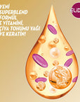 Elidor Hair Loss Conditioner: E Vitamin, Chia Seed Oil & Keratin - Hair Breakage Treatment, Strengthening Hair Conditioner, Hair Repair, Split Ends - 11.83 fl oz Elidor Hair Loss Conditioner: Repair Breakage, E Vitamin & Keratin hair loss conditioner, hair breakage treatment, E vitamin hair care, chia seed oil hair, keratin hair conditioner, strengthening hair conditioner, Elidor hair conditioner, hair serum, hair repair, split ends, hair conditioner, hair care, hair treatment, breakage, hair strengthening,