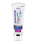 Sensodyne Klinik Beyazlık Diş Macunu - Hassas Dişler için Beyazlatıcı Diş Macunu, Lekelere Karşı Etkin Hassas Dişler için Beyazlatıcı Diş Macunu - Sensodyne Klinik Beyazlık hassas dişler için diş macunu, beyazlatıcı diş macunu, Sensodyne, lekelere karşı diş macunu, desensitize edici diş macunu, ağız bakımı, diş beyazlatma, hassasiyet önleyici, günlük ağız hijyeni, kahve lekeleri, çay lekeleri, tütün lekeleri