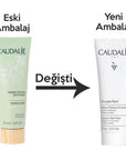 Caudalie Vinoperfect: Glycolic & Natural AHA Facial Peeling Mask - Brighten Dull Skin, Exfoliate Gently, & Reveal Radiant Complexion Caudalie Glycolic Peeling Mask: Brighten Dull Skin & Exfoliate glycolic peeling mask, exfoliating face mask, brightening face mask, natural AHA peel, viniferine skin brightening, facial peeling mask, dull skin treatment, radiance boosting mask, Caudalie peeling mask, gentle exfoliating mask, face mask, peeling mask, glycolic acid, natural AHA, viniferine, exfoliation, skin bri