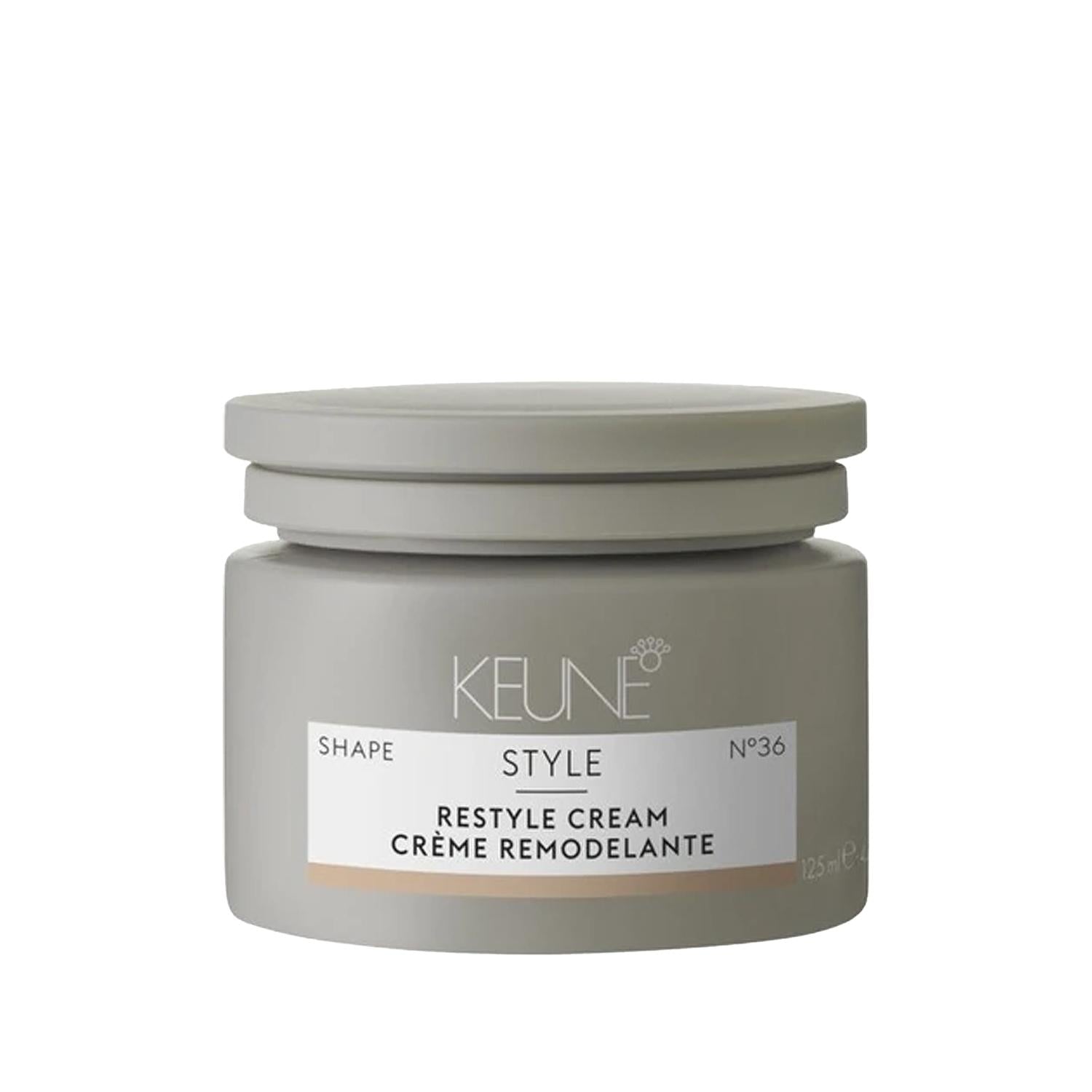 Keune Style Restyle Cream - Flexible Hold & Reworkable Hair Shaping Cream for Men & Women - 125ml Keune Style Restyle Cream - Flexible Hold & Hair Shaping Keune Style Restyle Cream, hair restyling cream, hair shaping cream, flexible hold hair cream, reworkable hair cream, Keune hair styling, hair cream for men, hair cream for women, hair styling cream, restyle cream, flexible hold, reworkable, hair shaping, Keune, hair styling, hair care, men's hair, women's hair, styling product, travel size, easy styling,