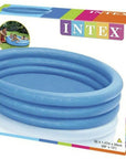 Intex Kristal Mavi Inflatable Swimming Pool: Safe, Fun Water Play for Kids - 57.87" Diameter, Durable Vinyl Intex Inflatable Pool: Kids Summer Fun! inflatable swimming pool, kids inflatable pool, childrens swimming pool, small inflatable pool, backyard pool for kids, portable swimming pool, intex inflatable pool, kristal mavi pool, 3 ring inflatable pool, inflatable pool 147cm, inflatable pool, kids pool, childrens pool, small pool, backyard pool, portable pool, intex pool, kristal mavi, 3 ring pool, pool 1