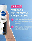 Nivea Women's Deodorant Spray - 72-Hour Anti-Perspirant Protection, Stain-Free Clothing, Dermatologically Tested - Long-lasting Anti-perspirant Deodorant for Women Nivea Women's Deodorant Spray - 72-Hour Protection Women's Deodorant Spray, Long-lasting Anti-perspirant Deodorant, Stain-free Deodorant for Clothing, Dermatologically Tested Deodorant, Alcohol-free Deodorant Spray, Anti-perspirant Deodorant for Women, Personal Care, Hygiene Products, Women's Hygiene, Deodorant for Sensitive Skin