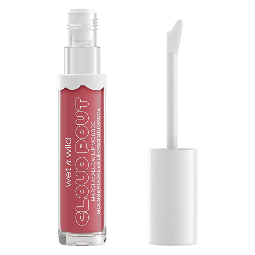 Wet n Wild Cloud Pout Marshmallow Lip Mousse - Soft Matte Lip Color, Moisturizing & Nourishing - view 3