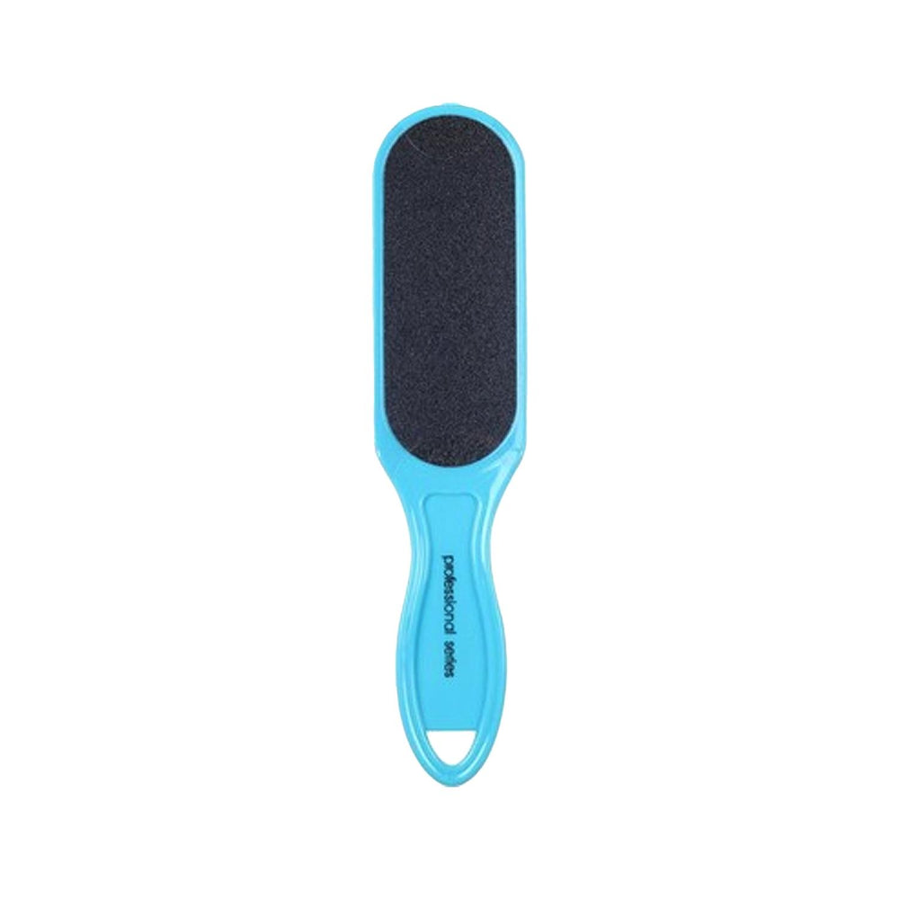 Trina Plastic Handled Foot File for Smooth Heels - Blue 0011 Model Trina Foot File for Smooth Heels foot file, heel smoother, personal care tool, Trina brand foot care, plastic handled foot file, foot care, grooming tool, manual foot file, blue foot file, heel care, foot smoothing, personal grooming, Trina foot file, 0011 model