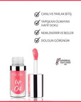Note Cosme Lip Oil 20 Pink For Me Hydrating Gloss 6ml