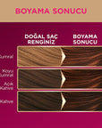 Palette Deluxe Warm Chocolate Hair Dye 5-60 - Long-Lasting, Nourishing Hair Color - view 5
