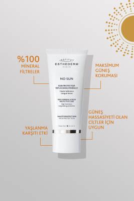 Institut Esthederm No Sun: Mineral Sunscreen for Sensitive Skin - Anti-Aging, Broad Spectrum, Water Resistant - Intense Face Sun Protection Institut Esthederm No Sun: Mineral Sunscreen for Sensitive Skin mineral sunscreen, sunscreen for sensitive skin, anti-aging sunscreen, broad spectrum sunscreen, water resistant sunscreen, sun protection, sunscreen for face, Institut Esthederm No Sun, sunscreen, sensitive skin, photo-aging, wrinkles, blackheads, water resistant, sweat resistant, face sunscreen, body suns