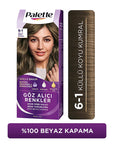Palette Küllü Koyu Kumral: Cool Ash Dark Blonde Hair Dye with Keratin & Nourishing Oils - Intense, Long-Lasting Color & Shine Palette Ash Dark Blonde Hair Dye: Vibrant Color & Shine hair dye, küllü koyu kumral, cool dark blonde hair dye, permanent hair color, hair color with keratin, hair color with pantenol, hair color with nourishing oils, Palette hair dye, hair color, ash dark blonde, hair coloring, at-home hair color, hair care, beauty, personal care, women's hair dye, long-lasting hair color, vibrant h