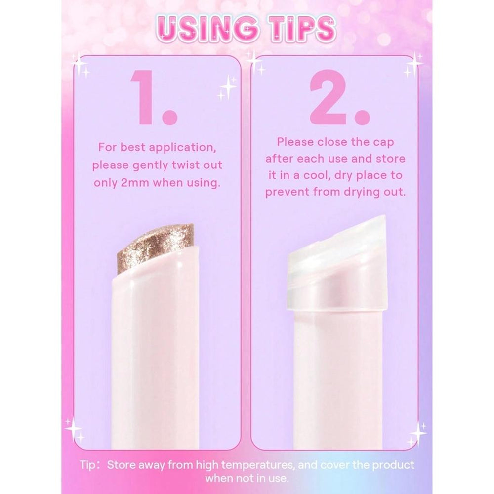 Sheglam Jelly Glaze Eyeshadow Stick in Lilac Luster