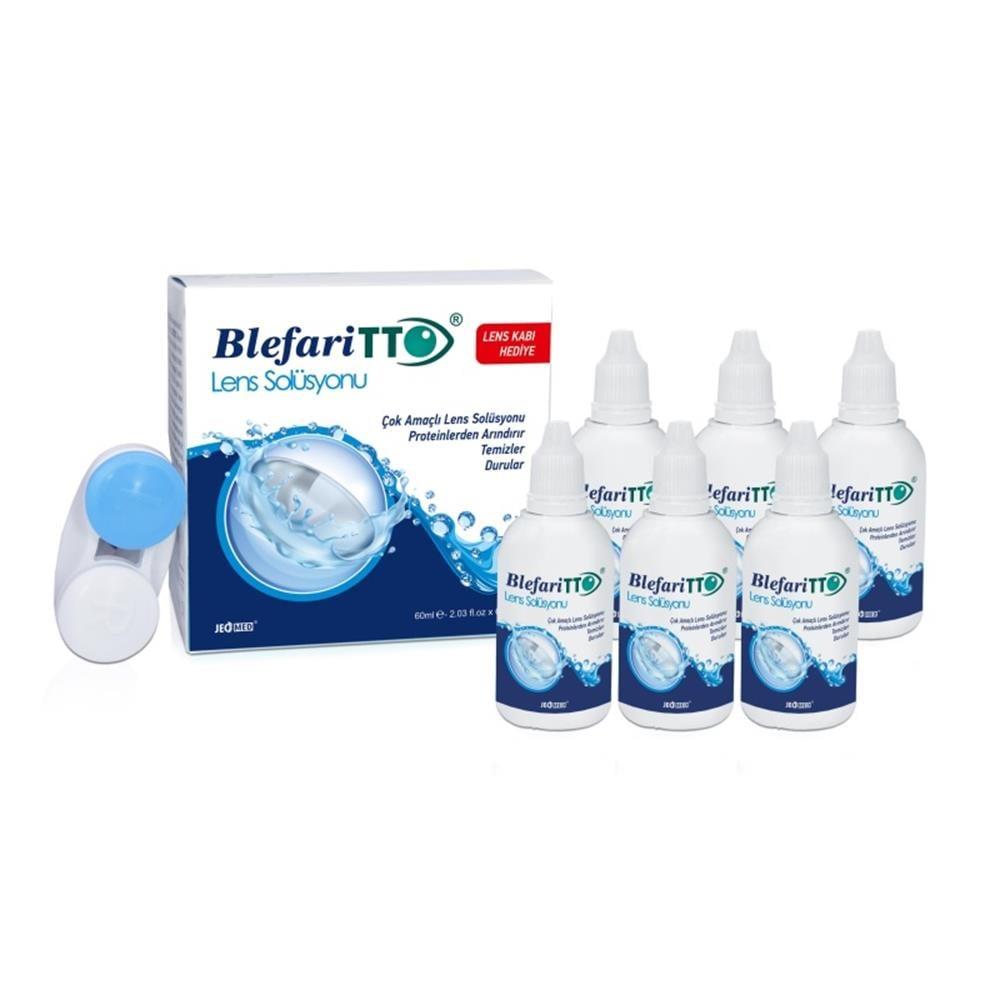 BlefariTTO Contact Lens Solution 6x60ml - Multi-Purpose Lens Care for Hygiene and Comfort BlefariTTO Lens Solution 6x60ml - Multi-Purpose Lens Care contact lens solution, multi-purpose lens care, lens cleaning solution, contact lens hygiene, BlefariTTO Lens Solution, lens care products, contact lens maintenance, eye care, hygiene products, comfort lens solution