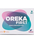 Oreka Oreka First 30 Tablet - Health Supplement for Nutritional Support - 30 Count Oreka First 30 Tablet - Nutritional Health Supplement Oreka First 30 Tablet, health supplement tablets, dietary tablets, nutritional tablets, medicinal tablets, nutritional support, health wellness, vitamin supplements, mineral supplements, dietary supplements