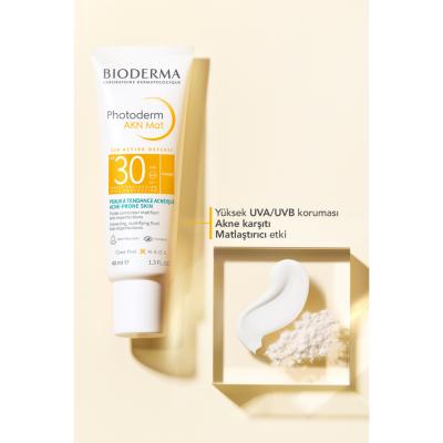Bioderma Sunscreen and Mattifying Cream for Oily Skin - SPF30 Protection, Non-Comedogenic, Fragrance-Free Bioderma Sunscreen for Oily Skin - SPF30, Non-Comedogenic & Fragrance-Free sunscreen for oily skin, acne-prone skin care, mattifying sunscreen, non-comedogenic sun protection, fragrance-free skincare, oily skin solutions, acne treatment, matte finish sunscreen, dermatologically tested products, SPF30 protection