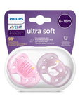 Philips Avent Ultra Soft Baby Pacifier for Sensitive Skin (6-18m) - Soothes & Comforts with Silky Silicone & Sterilizable Case Philips Avent Ultra Soft Pacifier for Sensitive Skin Baby Pacifier, Soft Pacifier, Philips Avent, Ultra Soft Pacifier, Pacifier for sensitive skin, Sterilizable Pacifier Case, Baby Comfort, Soothing Pacifier, Silicone Pacifier, Symmetrical Pacifier Design, Travel Pacifier Case, Baby Essentials, Newborn Care, Infant Soothing, Baby Oral Development