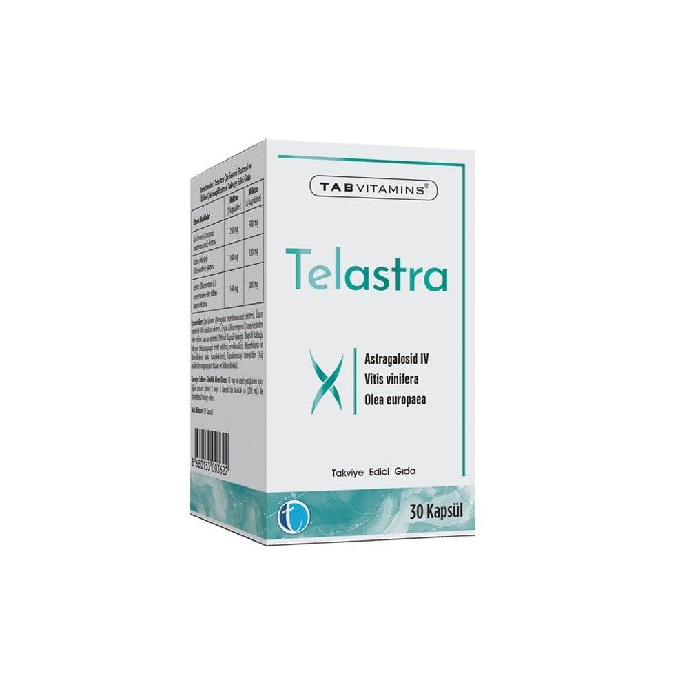 Tabvitamins Telastra Dietary Supplement for Vitality 30 Capsules