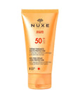 Nuxe Sun Creme Fondante Visage Haute Protection Spf50 - Non-Comedogenic Facial Sunscreen with Moisturizing Benefits Nuxe SPF50 Facial Sunscreen - Non-Comedogenic & Moisturizing Nuxe Sun Cream, SPF50 Facial Sunscreen, Non-comedogenic Sunscreen, Paraben-free Skincare, Moisturizing Sunscreen, Facial Sunscreen, Sunscreen Cream, High Protection Sunscreen, Natural Skincare, Botanical Ingredients, Sensitive Skin, Acne-Prone Skin