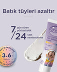 Sesu Hair Removal Cream for Sensitive Skin - Easy & Effective Depilatory Cream for Women, 3.38 fl oz - view 5