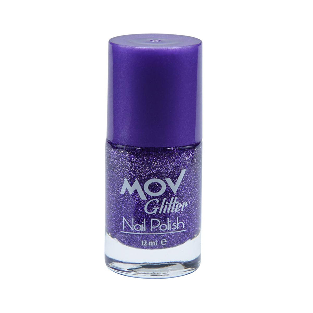 Mov Nail Glitter Polish No:14 - Shiny Nail Art Supplies for Beauty Care - Nail Polish