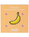 Soda Vacation Vibe Toz Bronzer 101 Sunny Day - Matte Bronzer for Natural Sun-Kissed Glow Soda Bronzer for Natural Glow matte bronzer, natural sun-kissed glow, easy makeup application, non-orange bronzing powder, makeup for natural look, bronzer makeup powder, natural bronzed look, easy application, matte finish, sun-kissed glow, everyday makeup, cosmetic, beauty product, skincare, makeup routine, natural look, sunless tan