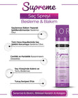 Morfose Supreme Hair Spray 250ml - Strong Hold Styling with Ceramide, Biotin & Keratin Morfose Supreme Hair Spray - Strong Hold with Ceramide & Biotin Hair Spray, Strong Hold Styling Product, Nourishing Hair Care, Ceramide Hair Spray, Biotin Hair Spray, Keratin Hair Spray, Hair Styling, Hair Care, Morfose, Supreme Hair Spray, 250ml, Styling Products, Hair Products, Ceramide, Biotin, Keratin, Healthy Hair, Hair Vitality, Shine, Quick Styling, No Residue, All Hair Types