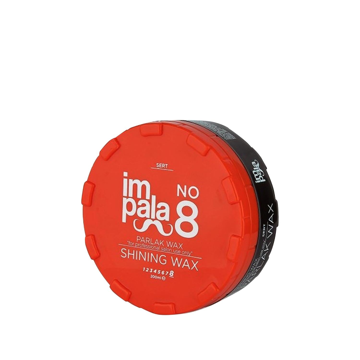 Impala No 8 Extra Strong Shining Aqua Wax 150 ml - Strong Hold Hair Styling for Shiny Finish Impala No 8 Extra Strong Hair Wax 150ml Impala No 8 Hair Wax, Extra Strong Hold Hair Wax, Shining Aqua Hair Wax, 150 ml Hair Wax, Strong Hold Hair Styling Products, Hair Styling, Hair Care, Men's Grooming, Hair Products, Styling Wax, Aqua Wax, Shiny Finish Hair Wax