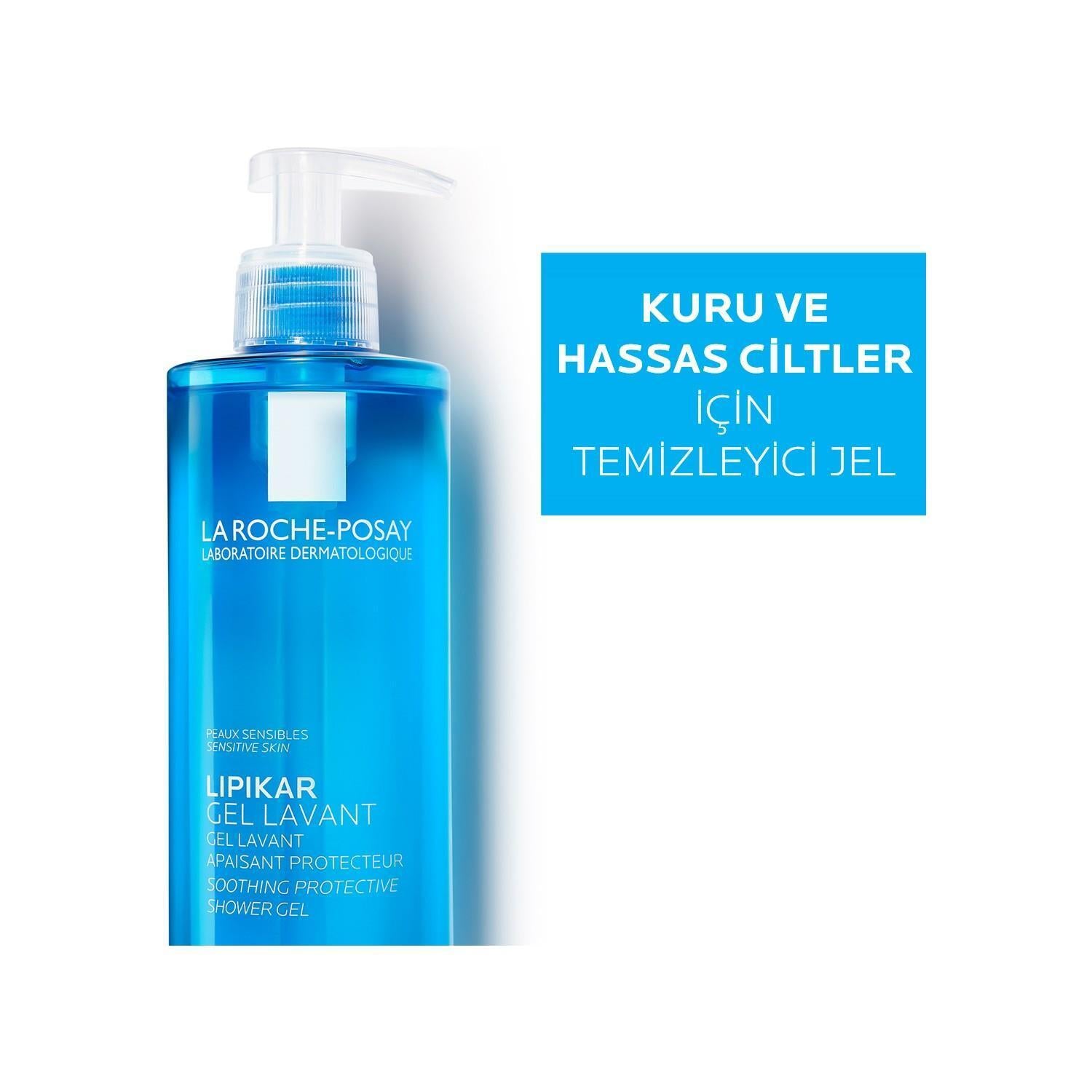 La Roche Posay Lipikar Gel Lavant Gentle Face & Body Cleanser for Sensitive Skin - 13.53 fl oz La Roche Posay Lipikar Gel Lavant - Gentle Cleanser for Sensitive Skin La Roche Posay Lipikar Gel Lavant, Sensitive skin cleanser, Gentle face and body wash, Niacinamide skincare, Shea Oil moisturizing cleanser, Face wash for sensitive skin, Body wash for sensitive skin, Gentle baby care, Non-irritating cleanser, Soothing skincare, Hydrating cleanser