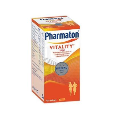 Pharmaton Multivitamin Supplement with Ginseng for Energy Support - 100 Tablets Pharmaton Multivitamin with Ginseng for Energy - 100 Tablets multivitamin supplement, energy support, ginseng supplement, daily vitamins, health and wellness, vitamin A, vitamin C, vitamin E, B vitamins, calcium, iron, zinc, selenium, nutritional support, busy lifestyles, health-conscious individuals