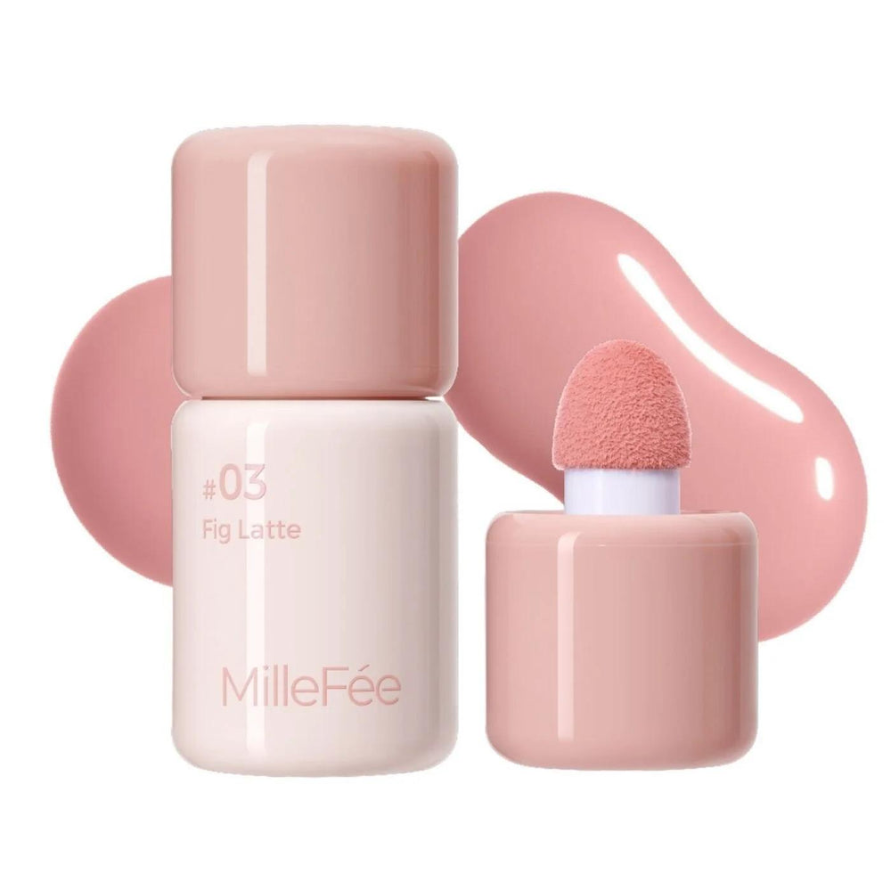 Millefee Shake Drop Blush 03 Fig Latte Liquid Blush