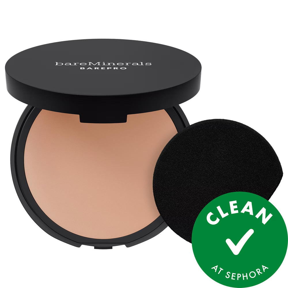 BAREPRO 24HR Skin Perfecting Talc-Free Matte Powder Foundation - Long Lasting Full Coverage, Vegan & Cruelty-Free BAREPRO Talc-Free Matte Foundation - 24HR Full Coverage Talc-free foundation, Natural matte makeup, Long-lasting full coverage, Vegan cosmetics, Cruelty-free beauty products, Pressed Powder Foundation, Full coverage makeup, Natural ingredients, Sensitive skin friendly, Gluten-free cosmetics, Dermatologist tested, Non-acnegenic, Noncomedogenic