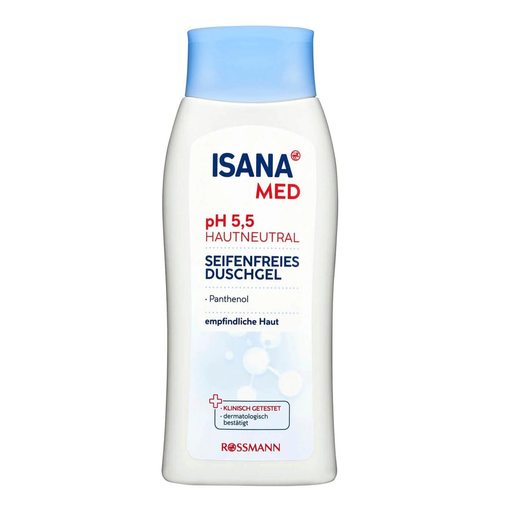 Isana Med pH 5.5 Soft Shower Gel for Sensitive Skin 250 ml