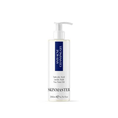 Skinmaster Anti-Acne Cleansing Gel - 200ml - Salicylic Acid & Tea Tree Oil Face Wash for Acne-Prone Skin Skinmaster Anti-Acne Cleansing Gel - Salicylic Acid & Tea Tree Oil Anti-Acne Cleansing Gel, Skinmaster, Acne Treatment, Salicylic Acid, Tea Tree Oil Face Wash, Acne-Prone Skin, Enlarged Pores, Sebum Balance, Skincare, Face Wash, Cleansing Gel, Salicylic Acid Benefits, Tea Tree Oil Benefits, Acne Prevention, Skin Care Routine
