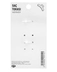 Eklips Marble Rectangular Hair Clips Chic Trio Pack