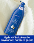 Nivea Body Moisturizer - 72 Hour Hydration for Dry Skin, Rich in E Vitamin and Almond Oil Nivea Body Moisturizer - 72 Hour Hydration Nivea Body Moisturizer, Long-lasting hydration, Dry skin care, Body lotion with E Vitamin and Almond Oil, Dermatologically tested moisturizer, Skincare for dry skin, Moisturizer for dry skin, Nivea skincare, Body care products, Hydrating body lotion, Almond Oil benefits, E Vitamin skincare, Dry skin relief, Skincare routine, Body moisturizer benefits