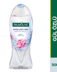 Palmolive Micellar Care Rose Extract Bath & Shower Gel - Gentle & Hydrating Skin Cleanser - 16.91 fl oz - Natural Ingredients, Dermatologically Tested Palmolive Micellar Rose Shower Gel: Gentle, Hydrating Cleanse Micellar shower gel, Rose extract body wash, Moisturizing bath gel, Natural ingredient shower gel, Gentle skin cleanser, Palmolive shower gel, Dermatologically tested body wash, Gül özlü duş jeli, Micellar Care shower gel, Hydrating body wash, shower gel, body wash, micellar water, rose extract, na